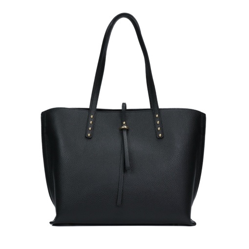 Poseta Piele Isabelle - NEGRU - Img 2