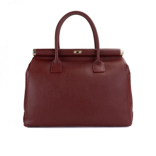 Poseta Piele Jennifer - BORDO - Img 3