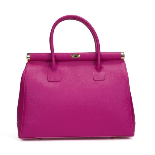 Poseta Piele Jennifer - FUCSIA - Img 3