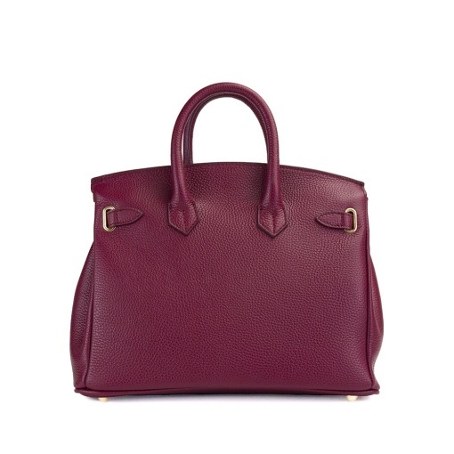 Poseta Piele Mini Edith - BORDO - Img 3