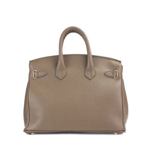 Poseta Piele Mini Edith - TAUPE - Img 3