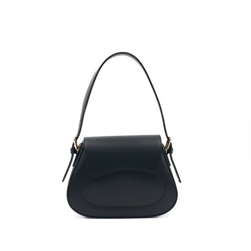 Poseta Piele Mini Pauline - NEGRU - Img 2