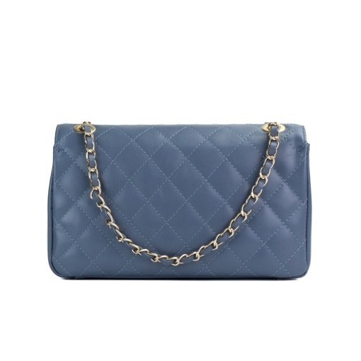 Poseta Piele Mini Ruby - ALBASTRU - Img 3