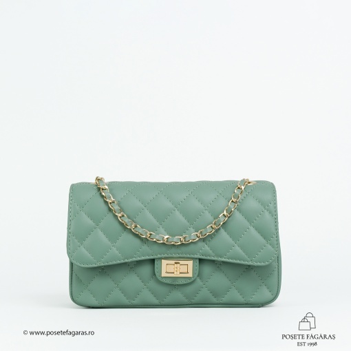 Poseta Piele Mini Ruby - MENTA - Img 2