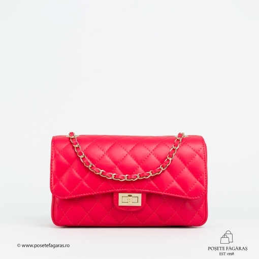 Poseta Piele Mini Ruby - ROSU - Img 2