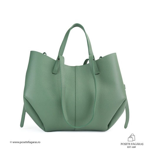 Poseta Piele Mirai - MENTA - Img 2