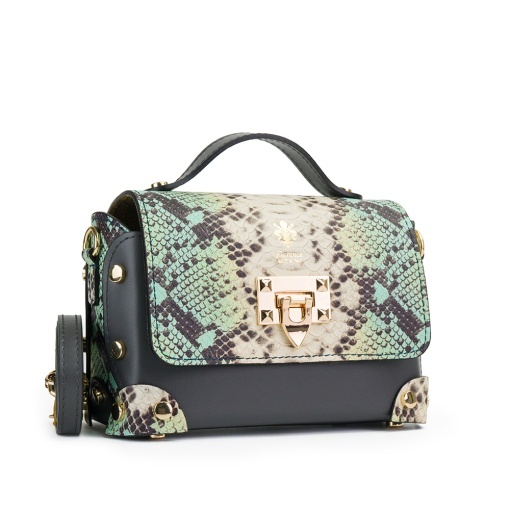 Poseta Piele Natalia - MULTICOLOR 1