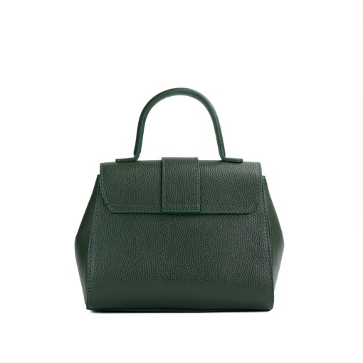Poseta Piele Olivia - VERDE INCHIS - Img 3