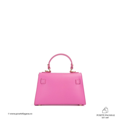 Poseta Piele Thea Baby - ROZ-BOMBON - Img 3