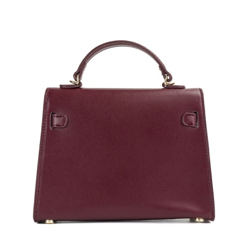 Poseta Piele Thea Slim - BORDO - Img 3