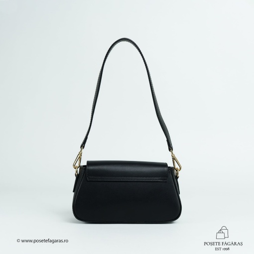 Poseta Piele Violine Resigilata - NEGRU - Img 3
