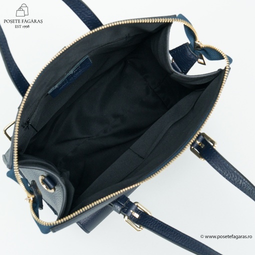 Rucsac Piele Alessa - BLEUMARIN - Img 4