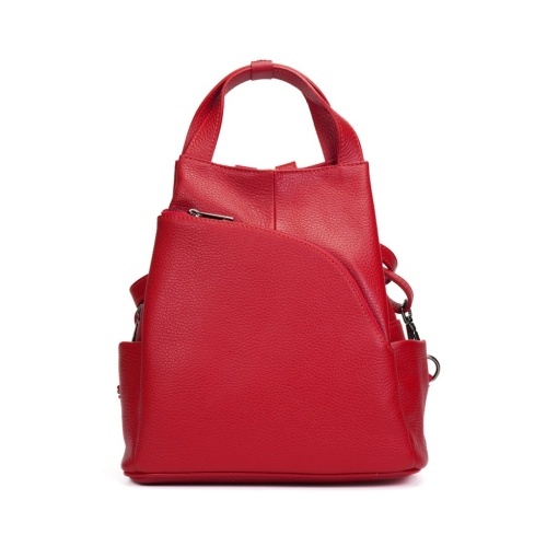 Rucsac Piele Charlene - ROSU - Img 2