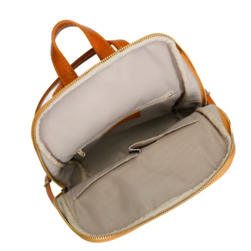 Rucsac Piele Dayna - CAMEL - Img 4