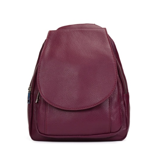 Rucsac Piele Jerica Resigilata - BORDO - Img 2