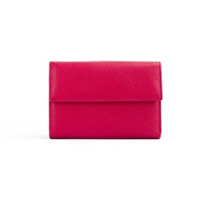 Portofel Piele Mini Alexandra - FUCSIA