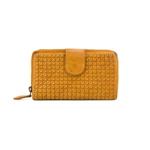 Portofel Piele Retro Judy - GALBEN