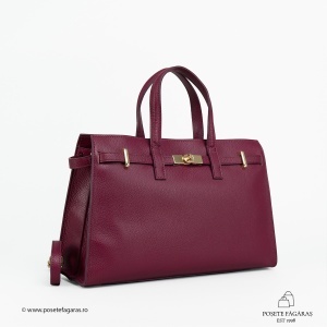 Poseta Piele Celina - BORDO
