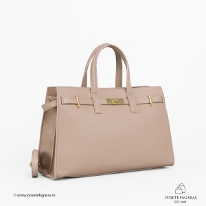 Poseta Piele Celina - ROZ-PUDRA