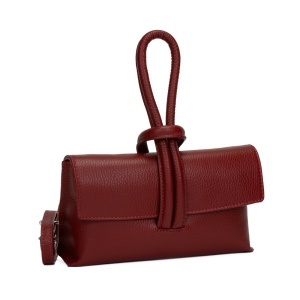 Poseta Piele Ecaterina - BORDO