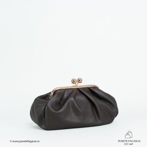 Poseta Piele Lilith - MARO INCHIS