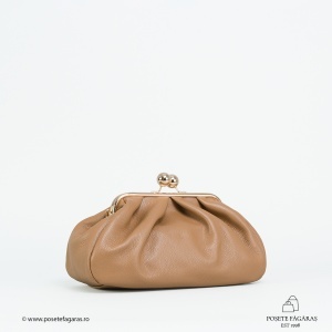 Poseta Piele Lilith - MOCACCINO