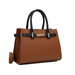 Poseta Piele Louise - CONIAC-NEGRU