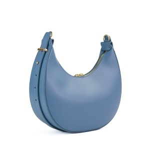 Poseta Piele Louna - ALBASTRU-DESCHIS