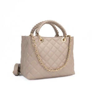 Poseta Piele Mini Georgie - CREM