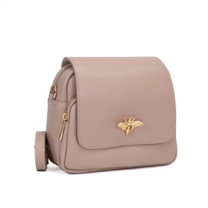 Poseta Piele Simone - ROZ-PUDRA