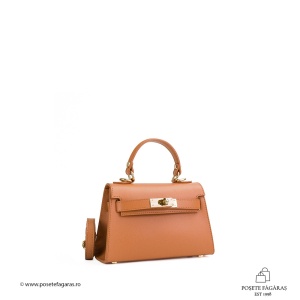 Poseta Piele Thea Baby - CAMEL