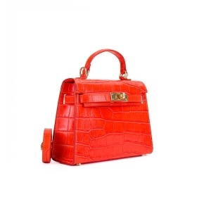 Poseta Piele Thea Croco Mini - CARAMIZIU