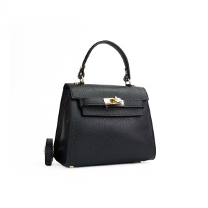 Poseta Piele Thea - NEGRU