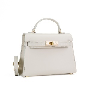 Poseta Piele Thea Slim Mini - BEJ