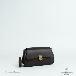 Poseta Piele Violine - MARO INCHIS