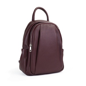 Rucsac Piele Timeea - BORDO