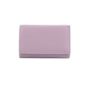 Portofel Piele Ariana - LILA-DESCHIS