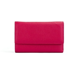 Portofel Piele Diana - FUCSIA