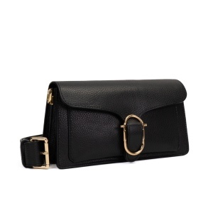 Poseta Piele Anabelle - NEGRU
