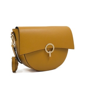 Poseta Piele Christine - MUSTAR