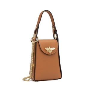 Poseta Piele Lia - CAMEL