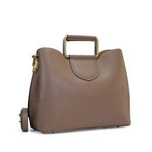 Poseta Piele Lora - TAUPE