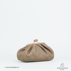 Poseta Piele Mini Lilith - TAUPE