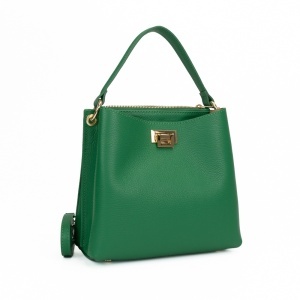 Poseta Piele Mini Stephanie - VERDE