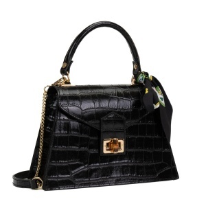 Poseta Piele Noemi - NEGRU