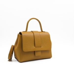 Poseta Piele Olivia - MUSTAR