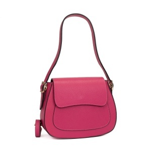 Poseta Piele Pauline - FUCSIA