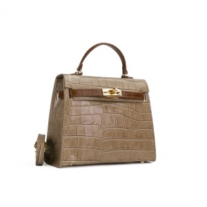 Poseta Piele Thea Croco - CREM-CONIAC