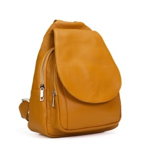 Rucsac Piele Jerica - MUSTAR