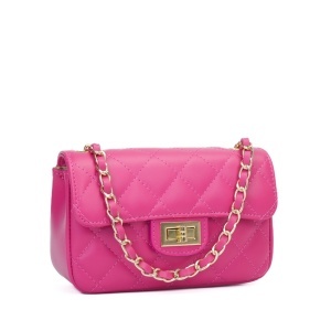 Poseta Piele Baby Ruby - FUCSIA
